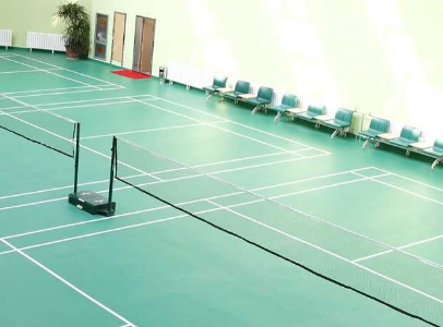  How to decorate the indoor badminton hall